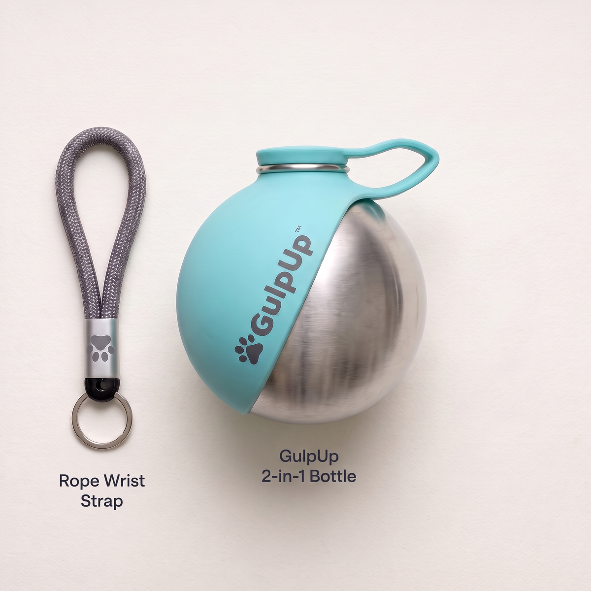 GulpUp™ 2-in-1 Dog Water Bottle & Bowl
