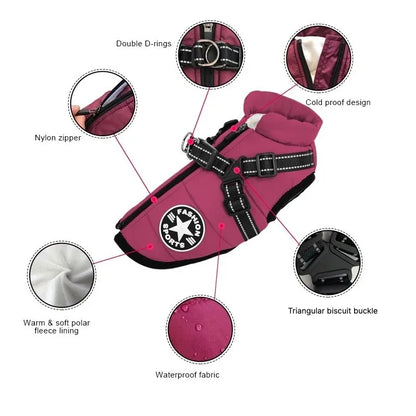 GulpUp™ 2-in-1 Winter Jacket & Harness