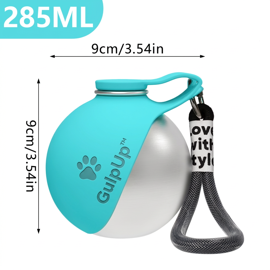 GulpUp™ — The 2-in-1 Dog Water Bottle & Bowl