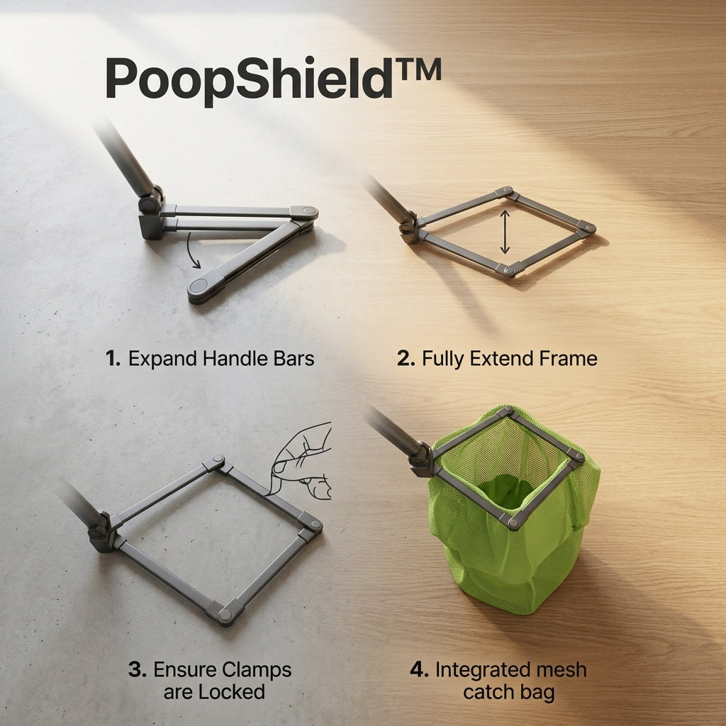 PoopShield™ Telescopic Dog Poop Scooper