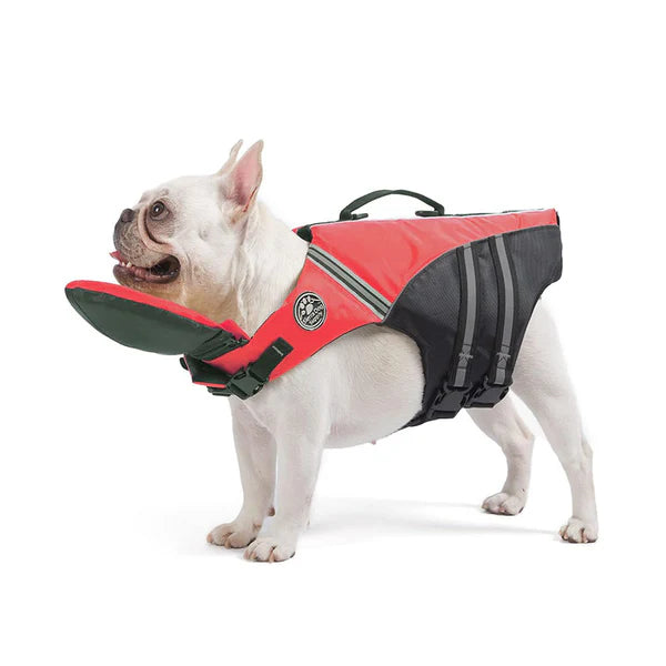 GulpUp SafeFloat Dog Life Jacket - Red