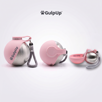 GulpUp™ 2-in-1 Dog Water Bottle & Bowl