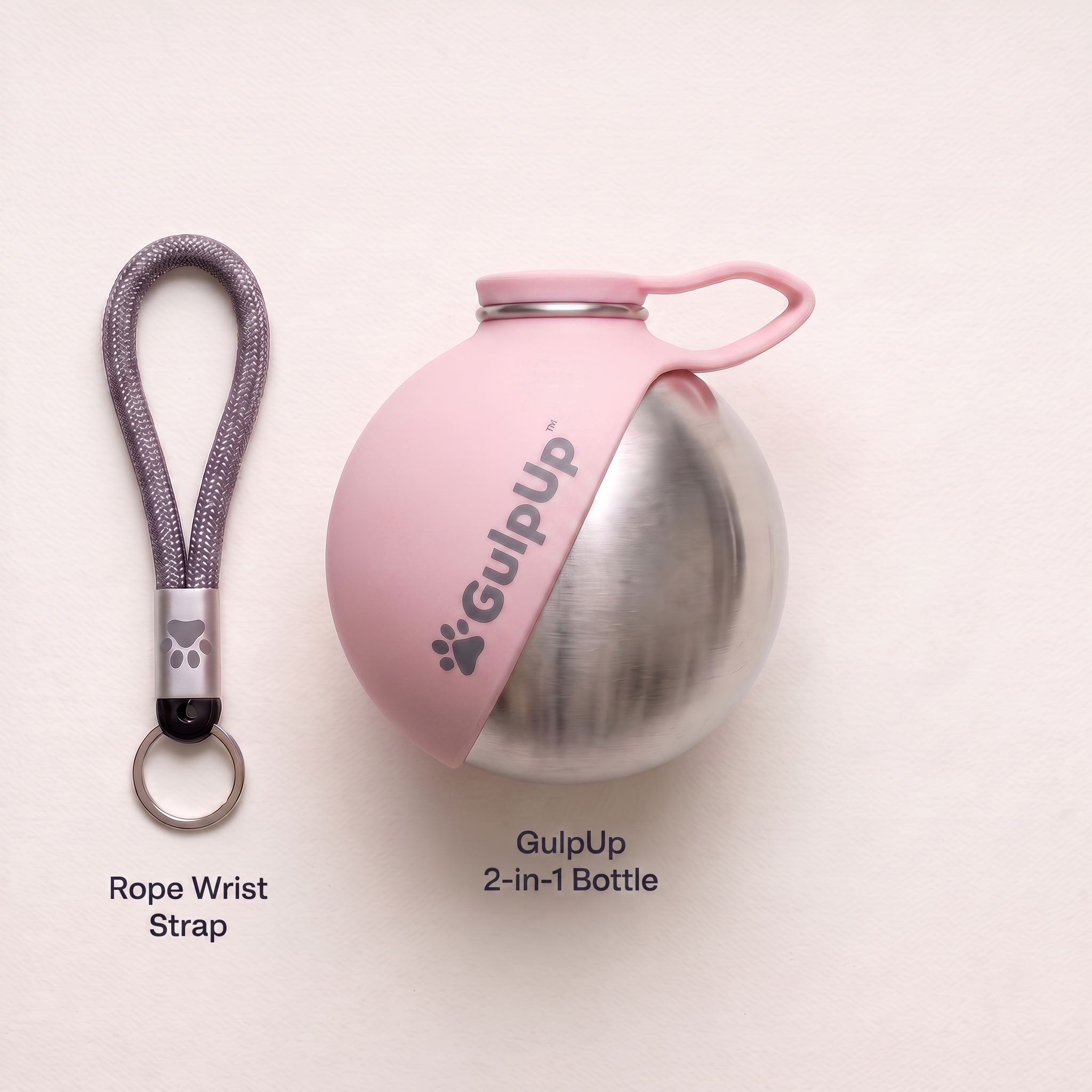 GulpUp™ 2-in-1 Dog Water Bottle & Bowl