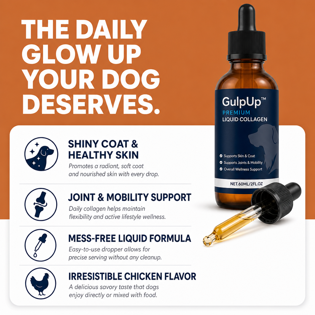 GulpUp™ Liquid Collagen for Dogs