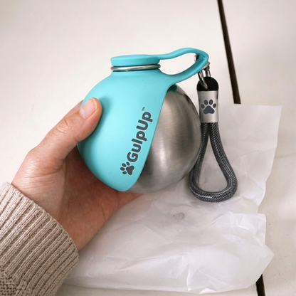 GulpUp™ — The 2-in-1 Dog Water Bottle & Bowl